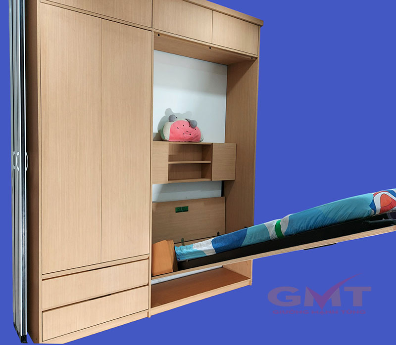Giường ngủ thông minh gấp gọn – Giải pháp tối ưu không gian cho nhà hiện đại 6 Giường thông minh gấp gọn thiết kế sang trọng
