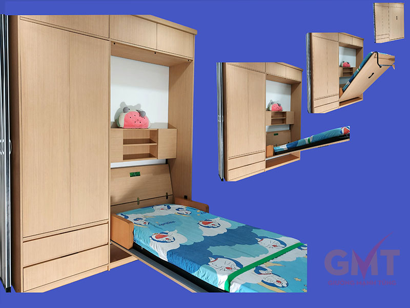 Gỗ MDF lõi xanh chống ẩm trong giường gấp thông minh 3 Gỗ MDF lõi xanh chống ẩm dùng trong giường gấp thông minh cao cấp