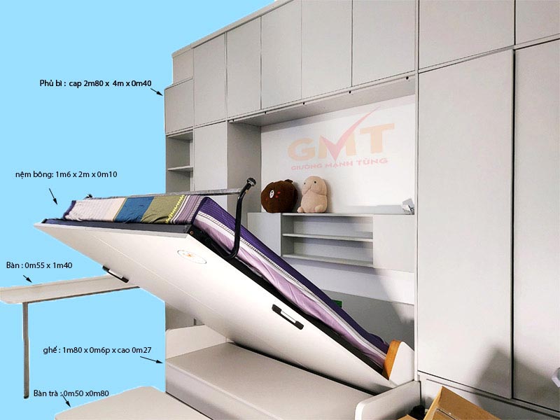 5 kiểu bố trí nội thất phòng ngủ nhìn rộng gấp đôi