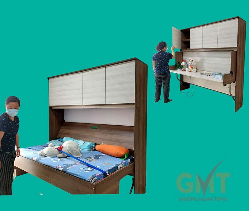 Chung cư Lovera Vista (Bình Chánh): Lắp đặt giường đa năng cho phòng trẻ em diện tích nhỏ. 4 Thẻ này cần chứa từ khóa chính và mô tả đúng nội dung hình ảnh để Google hiểu được ảnh đang nói về gì.