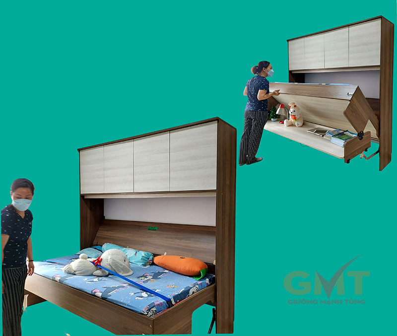 Chung cư Lovera Vista (Bình Chánh): Lắp đặt giường đa năng cho phòng trẻ em diện tích nhỏ.